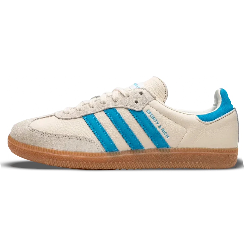 Samba OG x Sporty Rich Cream Blue–Premium