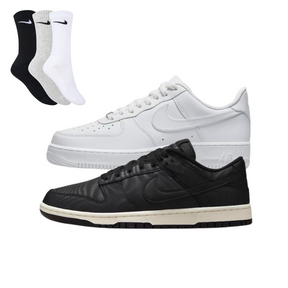 Clssico Shadow Dunk Low Pro 3 Meias–Premium