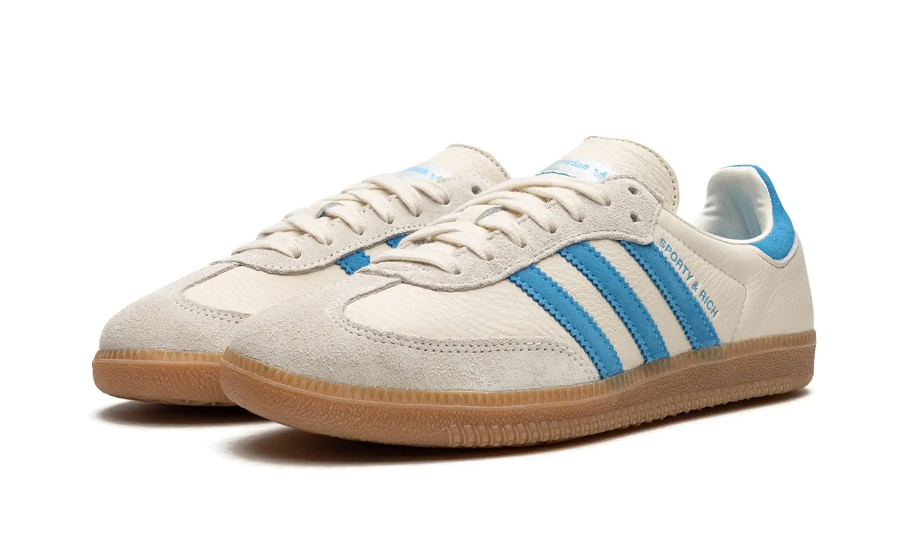 Samba OG x Sporty Rich Cream Blue–Premium